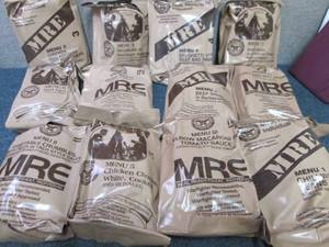 Sealed Case of 12 MREs Meal Ready ...