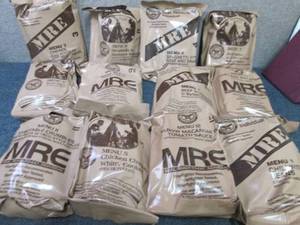 Sealed Case of 12 MREs Meal Ready ...