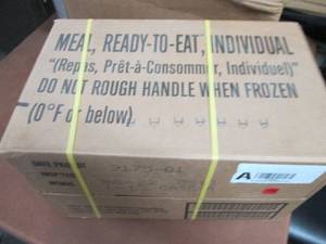 Sealed Case of 12 MREs Meal Ready ...
