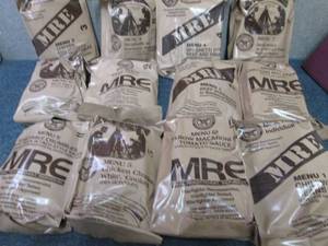 Sealed Case of 12 MREs Meal Ready ...