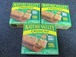3 Boxes Nature Valley Crunchy Oats ...