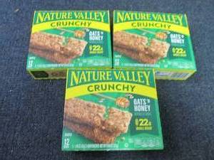 3 Boxes Nature Valley Crunchy Oats ...