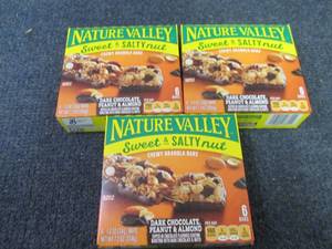 3 Boxes Nature Valley Sweet N Salty...
