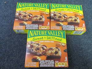 3 Boxes Nature Valley Sweet N Salty...