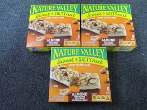 3 Boxes Nature Valley Sweet N Salty...
