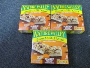 3 Boxes Nature Valley Sweet N Salty...
