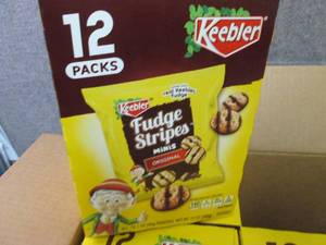 4- 12ct 1 oz Keebler Fudge Stripes ...