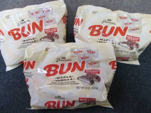 3- 9 oz Pearson BUN Maple & Vanilla...