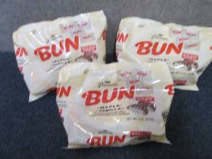 3- 9 oz Pearson BUN Maple & Vanilla...