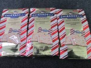 3- 7.9 oz Bags Ghirardelli Peppermi...