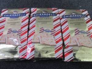 3- 7.9 oz Bags Ghirardelli Peppermi...