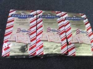 3- 7.9 oz Bags Ghirardelli Peppermi...