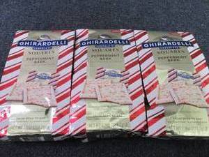 3- 7.9 oz Bags Ghirardelli Peppermi...