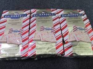3- 7.9 oz Bags Ghirardelli Peppermi...