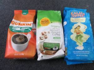 3-  Assorted Ground Coffee...