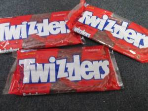 3- 16 oz Twizzlers...