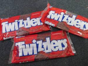 3- 16 oz Twizzlers...