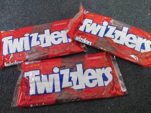 3- 16 oz Twizzlers...