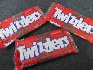 3- 16 oz Twizzlers...