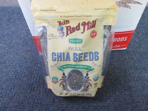 5- 12 oz Bobs Red Mill Chia Seeds...