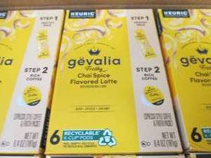 6- 6 ct Gevalia Chai Spice Latte Kc...