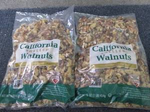 2- 16 oz Bags California Shelled Wa...
