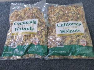 2- 16 oz Bags California Shelled Wa...