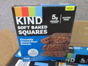 8- 6ct Boxes Kind Soft Baked Square...