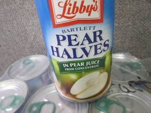 12- 15 oz Libbys Pear Halves...