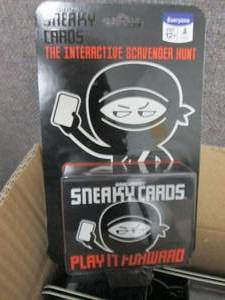 8 each Gamewright Sneaky Cards Play...