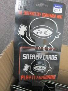 8 each Gamewright Sneaky Cards Play...