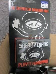 8 each Gamewright Sneaky Cards Play...