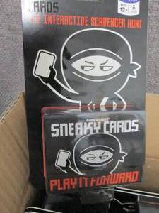 8 each Gamewright Sneaky Cards Play...