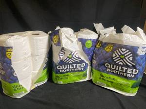 Quilted Northern Ultra Soft & Strong Bathroom Tissue, 6 Mega Rolls, 3-Pack