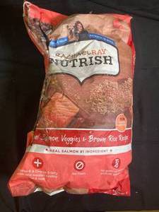 Rachael Ray Nutrish Dog Food Salmon, Veggies, & Brown Rice Recipe - 20LB