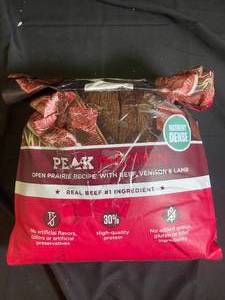 Rachael Ray Nutrish Peak Protein Open Prairie Recipe with Beef, Venison & Lamb Dog Food - 12LB Bag