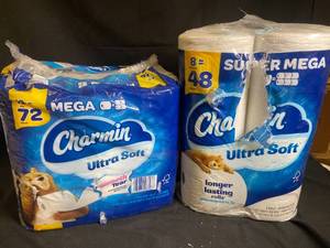 Charmin Ultra Soft Toilet Paper Assorted Lot - 26 Total Rolls