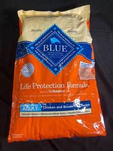 Blue Buffalo Large Breed Adult Chicken and Brown Rice Dog Food - 24LB