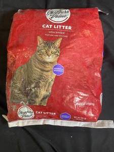Shoppers Value Unscented Cat Litter 20 LB Bag