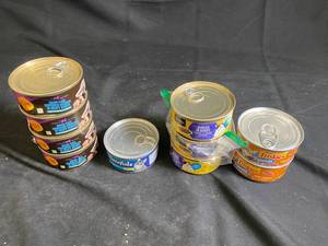 Assorted Cat Food Bundle - Grain-Free Options Available - 10 Cans Total