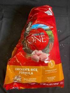 Purina One Chicken & Rice Formula Adult Dog Food - 16.5LB