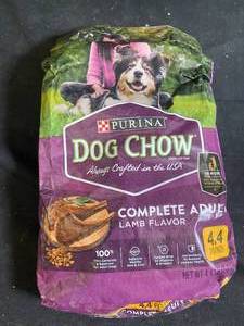 Purina Dog Chow Complete Adult Lamb Flavor Dog Food - 4.4 lb Bag