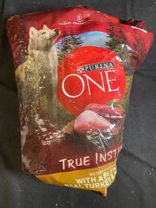 Purina One True Instinct Dry Dog Food - Turkey & Venison, 15LB Bag