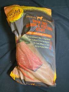Wild Harvest Premium Grain Free Dog Food, Salmon & Vegetable Recipe, 12LB