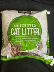 Essential Everyday Unscented Cat Litter - Natural Clay 20LB