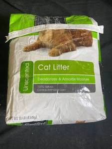 Essential Unscented Natural Cat Litter - 10LB Bag