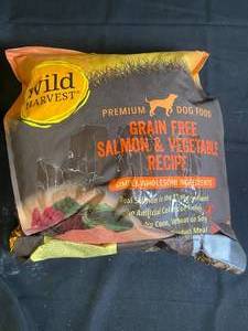 Wild Harvest Grain Free Premium Dog Food, Salmon & Vegetable Recipe - 12LB