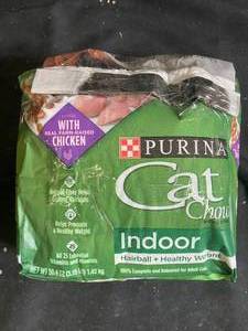 Purina Cat Chow Indoor Cat Food with Real Chicken, 3.15 Lb