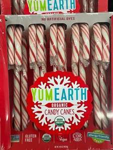 lot 58 image: YUM Earth Organic Candy Canes 10 bixes&nbspBest&nbspBy 08162025