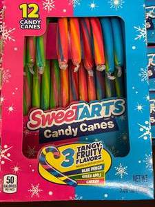 lot 63 image: Sweet Tarts Candy Canes 8 boxes&nbspBest&nbspBy 012025